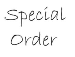 Special Order